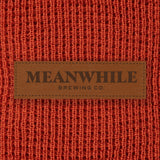 Leather Patch Beanie