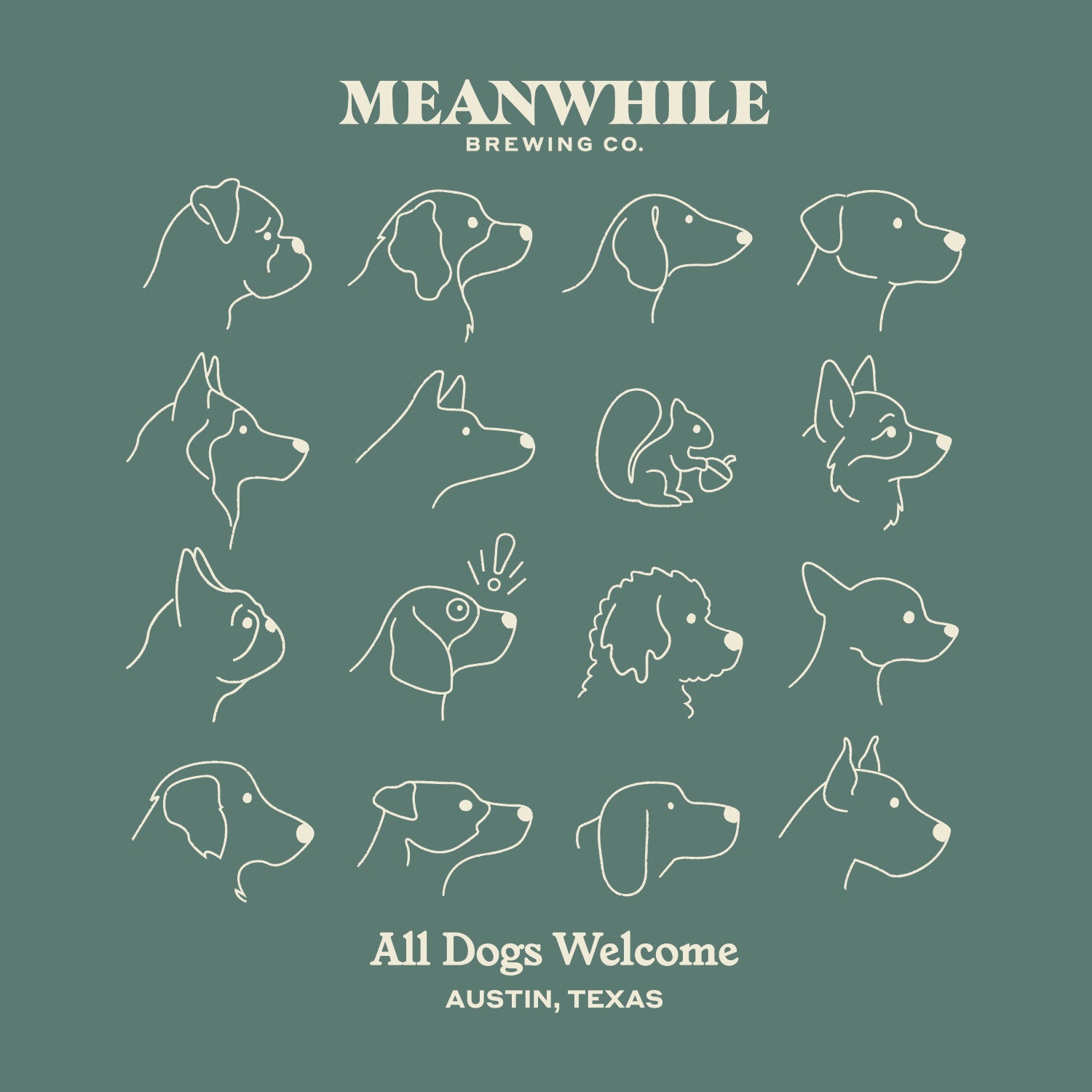 All Dogs Welcome Tee