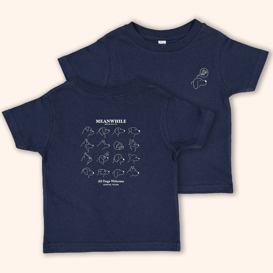 Toddler Tee - All Dogs Welcome