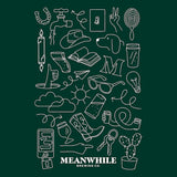 Meanwhile Doodle Zip Up