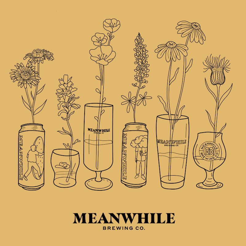 Flower Tee – Meanwhile Brewing Co.
